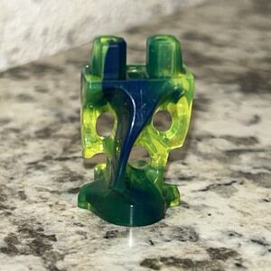 LEGO Ghost LEGS GREEN Dark Green Trans‎ Bright One Foot Leg Ghostly Smoke